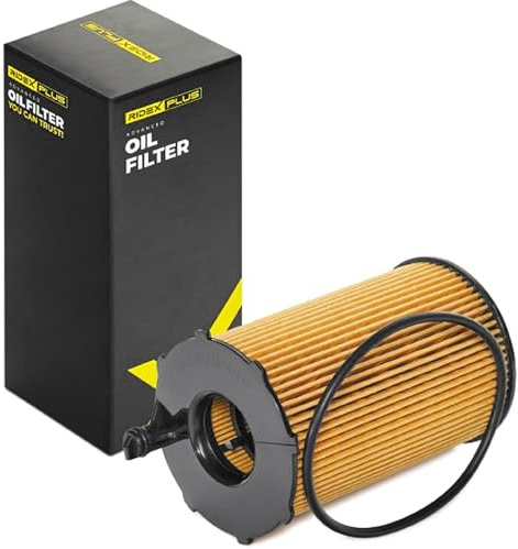 RIDEX PLUS Ölfilter Motorölfilter Filtereinsatz 7O0134P Kompatibel mit AUDI A4 Avant 8K5, B8 A6 Avant 4G5, 4GD, C7 Q5 8RB A5 Sportback 8TA A4 Limousine 8K2, B8