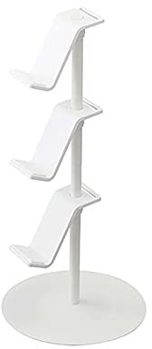 TREETDOBV Controller-Ständer mit 3 Etagen, Kopfhörerständer, Headset-Halter für Schreibtisch, Spielekonsole, Controller-Halter, Ständer-Organizer für Xbox, Controller-Organizer, Gaming-Zubehör(Weiss)