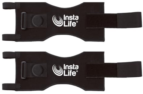 INSTA LIFE Sistema de acupresión INSTALIFE, Rodillera para aliviar el dolor articular, Alivia dolor de espalda con digitopresión, Ergonómico, Dolores lumbalgia, ciática, dolor rodillas, (2 unidades)