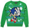 Sonic The Hedgehog Weihnachtspullover | Christmas Pullover | Gaming Weihnachtspulli | Grün 116