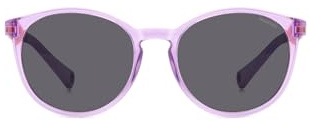 POLAROID KIDS Kinder Brille PLD 8059/S Größe 45-16 mm Lilac polarisiert