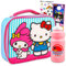 Hello Kitty Lunch Box for Girls - Bundle with Hello Kitty Lunch Bag Plus Stickers, Water Bottle, More | Hello Kitty Lunch Container Set