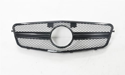 Kühlergrill für Mercedes Benz E-Klasse W212 2009–2013 AMG, Silber-Schwarz