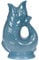 Gurgly Iconic Kingfisher Glug Jug Large 28cm 1.4L – Fish Water Jug, Decorative Fish Vase, Ornament, Carafe