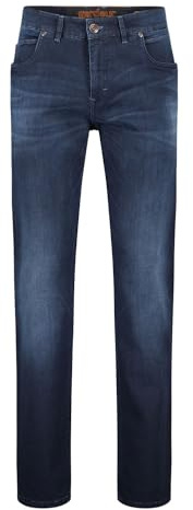 Atelier GARDEUR Herren Hose Dark Rinse Used(7169)(Herstellergröße: 34/34)