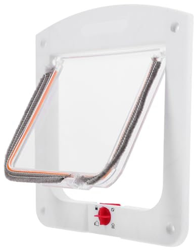 SEWOART Katzentür Für Innentüren Zweiwege-zugang Für Haustiere Hundetür Katzenklappe Hundeklappe Klappe Für Kleintiere Robuste Tür