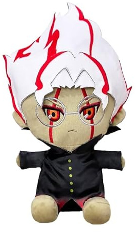 Tongyundacheng Okarun Kissen mit weicher Figur, 25 cm, Anime Dan Da Dan Takakura Ken, gefülltes Kissen, niedlicher Charakter, Überwurfkissen, Sofa, Heimdekoration für Fans