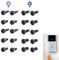 Ring Screw Replacement Set, 20 PCS Spare Screws for Ring Doorbell 2nd Gen, Doorbell Screwdriver Replacement, Compatible with Video Doorbell 2 and Pro