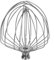 LETOMS Frusta di ricambio in acciaio inossidabile per mixer Kitchen Aid 7QT, attacco a frusta a 11 fili compatibile con ciotola da 7 litri, accessorio per frusta per uova per panna pesante, lavabile