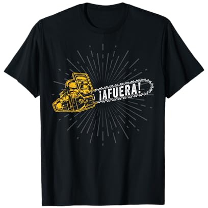 Argentinien Präsident Javier Milei Kettensäge AFUERA T-Shirt