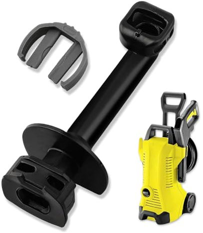 JOAASU Tubo di Scarico Angolato per Idropulitrice con Fascetta per Kärcher K2, K3, Tubo di Scarico Gomito per Idropulitrice, Tubo di Scarico Angolato per Kärcher K2, K3