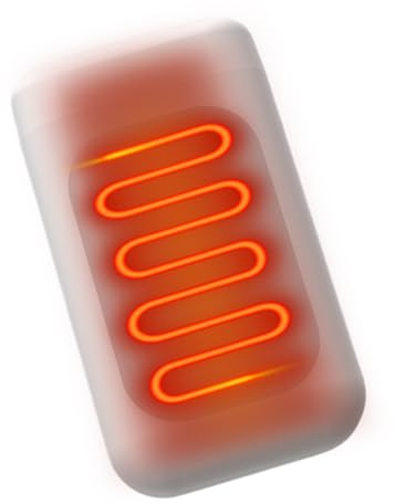 Chauffe-mains électrique 6000 mAh - USB magnétique double face avec 3 niveaux de chaleur, rechargeable et réutilisable, travail ou sports d'hiver.
