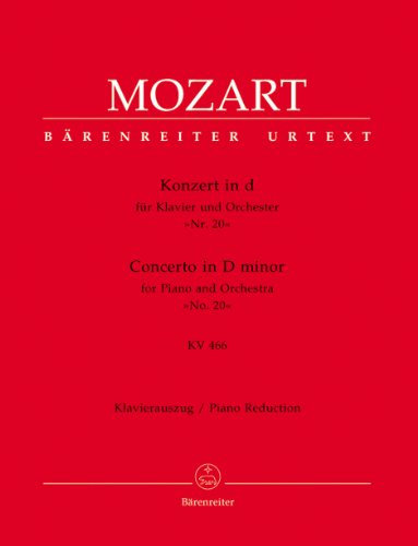 Concerto for Piano No.20 in D minor K.466 (Piano Reduction)