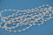 EveryHome EveryHome Roller Blind and Roman Shade Blind Wide Beaded Chain Cord White Plastic Roller Blind Wide Chain Repair (20M)