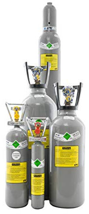 CO2 Flasche, gefüllt mit Kohlendioxid E290, lebensmittelgeeignet (10 kg Getränke Kohlensäure (lang))