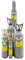 CO2 Flasche, gefüllt mit Kohlendioxid E290, lebensmittelgeeignet (10 kg Getränke Kohlensäure (lang))
