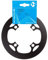 M-Wave Unisex-Adult PD-G-104-SL Kettenschutz, Aluminium, schwarz eloxiert, Lochkreis 104 mm, 15 x 15 x 1 cm
