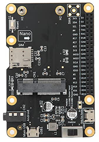 Für 3G / 4G LTE Base Hat PC / Laptop / Computer Board integrierte NANO SIM-Kartenbuchse mit USB 2.0 zu Micro USB Kabel für 4/3/2 / B +