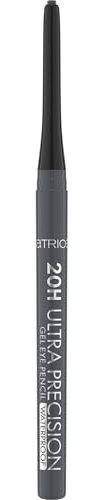 Catrice 20H Ultra Precision Gel Eye Pencil Waterproof 020 Grey, grauer Kajalstift, langanhaltend, vegan, 0,08 g
