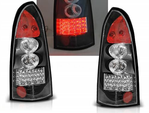 CR-Lights LED Rückleuchten Set für Opel Astra G Kombi schwarz 09.1997-02.2004