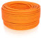 LW Electronic Verlegekabel Cat7A LAN Kabel 30m Gigabit Halogenfrei POE BauPVO Netzwerkkabel S/FTP PIMF 1200 MHz Kupfer AWG23 LSZH Installationskabel Datenkabel Orange