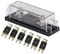 6 Pièces 48V ANL Fusible Avec Bloc Porte-fusible 60a 80a 100a 150a 250a 300a Pour Voiture Bateau Audio Stéréo