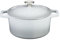 Cooks Professional 20cm Cast Iron Casserole Dish 2.8L with Lid & Handles | Colourful Modern Design Enamelled Cooking Pan Pot | Suitable For All Hobs Inc Induction | Oven & Grill Safe | Grey