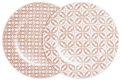 Generic Baci Milano - Set 2 piatti da dessert Rosa Tiles Baci Milano TPLA.TILE06