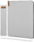 HANOI Collection® Lisboa™ Buchhülle mit Reißverschluss. Große gepolsterte Schutzhülle für Bücher. Schutzhülle für Bücher, Buchschutz für Leser (Hellgrau, Groß)