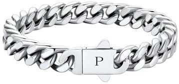 HAYOUWAY Armband Herren Silber