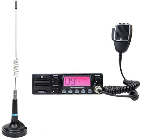 CB TTi TCB-900 EVO radio station kit + PNI ML29 CB antenna with magnet