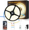 Yeewhale cob Led strip 10m,mit Fernbedienung, APP Steuerung,DC24V 3000k Warmweiß LED band,flexible Dimmbar COB LED Streifen, anwendbar auf Schlafzimmer, Raum,Schrank,DIY Dekoration