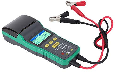 12V Automotive Battery Tester Printer Capacity Analyzer Car Diagnostic Equipment Lightweight Portable