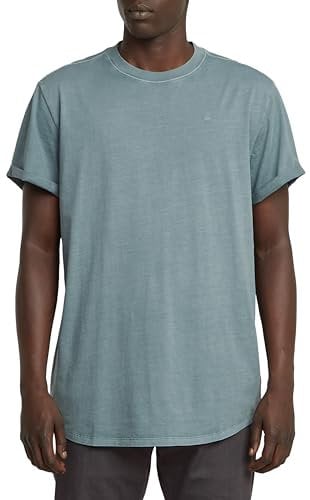 G-STAR Lash Overdeyed T-Shirt, Camiseta Hombre, Gris (Bolt Grey GD D16396-2653-h044), XL