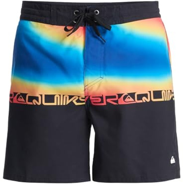 Quiksilver Everyday Half Jam 16 Herren Boardshorts, Schwarz