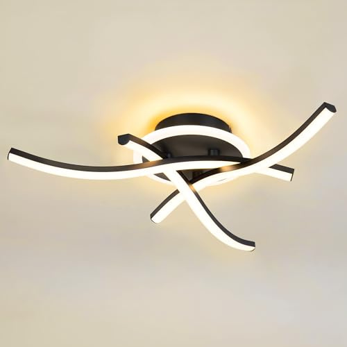 MELAYR 4760708 Moderne Plafonnier LED 3000K/4500K/6500K Lampe Plafond
