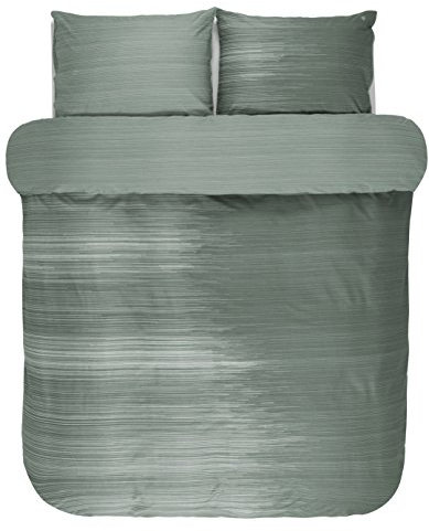 Marc O'Polo Seren Bettwäsche Ocean Green, 200x200 + 2x 80x80