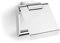 ZACK Atore Toilettenpapierhalter, Silber