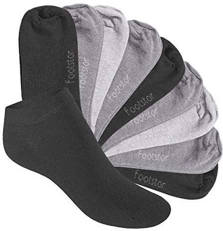 Footstar EVERYDAY! 10 Paar Kinder Sneaker Socken für Mädchen & Jungen Kurze Socken