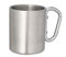 Albainox - Tazza in Acciaio Inox con moschettone