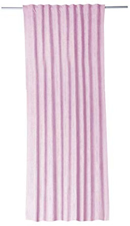 Möbel Jack Schlaufenschal Schlaufenvorhang Fenstervorhang | Lavendelfarben | 135x245 cm | Polyester