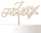 Cake Topper Zur Firmung | Tortenstecker Taube für Tortendeko Firmung | Cake Topper Firmung Deko (Birke)