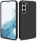 HSP Hülle für Samsung Galaxy S23 5G [Staubabweisend] Handyhülle | Premium TPU Silikon Case Schutzhülle | Kratzfest Stoßfest Fallschutz | Kameraschutz Displayschutz | Passgenau Dünn Matt | Schwarz