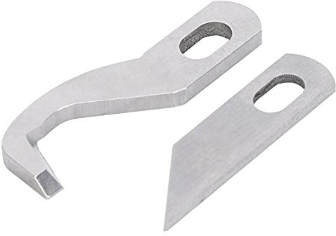 Couteaux de machine Overlock, couteaux inférieurs supérieurs légers pour 14N654 pour machines à coudre ménagères