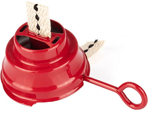 FEUERHAND Brenner mit Docht für Sturmlampe 276 rubinrot