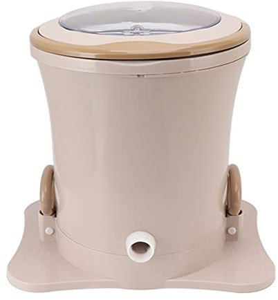 Fdit Máquina de Deshidratación Manual, Lavadoras y Secadoras Lavadoras Portátiles Máquina Secadora 2500 RPM Lavandería Pequeña (Albaricoque)