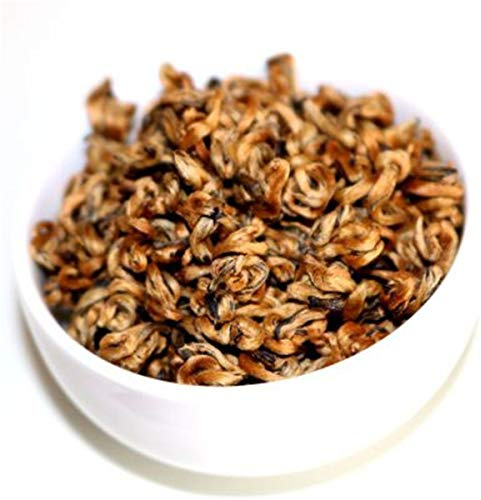 Yunnan Roter Honig Duftende Goldene Schnecke Schwarzer Tee Chinesischer Original Guter Tee Natürliches Bio-Schwarztee-Grünfutter ohne Zusatzstoffe (500g)