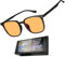 genkigold 20x Orange Lenses Blue Light Blocking Glasses:Improve Sleep Quality,Combat Insomnia,Promote Melatonin Production,Ease Dry Eyes,Headaches from for Computer,TV,for Women & Men (Black Frame)