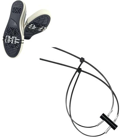 XDGJTBFMY Fahrrad Feuerstein Pad, Skateboard Zubehör, Fahrrad Reibungsfunken Werkzeug Pads, Einstellbare Schuh Boot Cover Pad, Fußbremse Funken Fußdruck Schieber Reitschuhe Zubehör