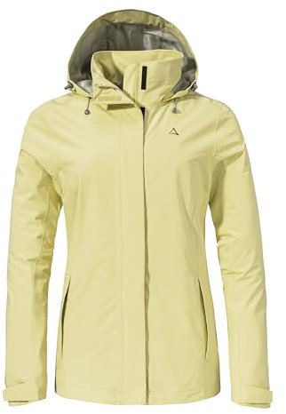 Schöffel Damen Jacket Gmund L, Cornsilk, 36 EU